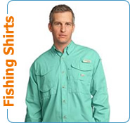Embroidered Fishing Shirts, Columbia Sportswear Fishing Shirts, Short Sleeve Fishing Shirts, Long Sleeve Fishing Shirts