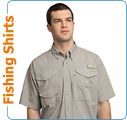 Embroidered Fishing Shirts, Columbia Sportswear Fishing Shirts, Short Sleeve Fishing Shirts, Long Sleeve Fishing Shirts