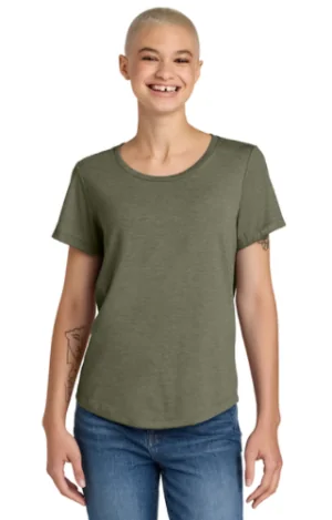 AL2015 - Allmade® Women’s Relaxed Tri-Blend Scoop Neck Tee