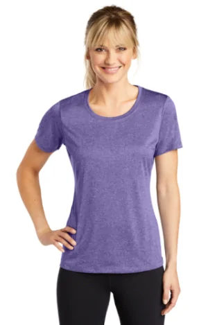 LST360 - Sport-Tek® Women's Heather Contender™ Scoop Neck Tee