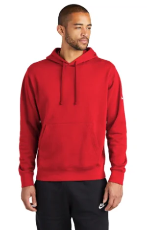 NKDR1499 - Nike Club Fleece Sleeve Swoosh Pullover Hoodie