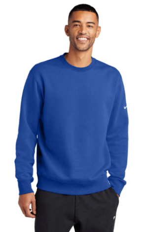 NKFD9863 - Nike Club Fleece Sleeve Swoosh Crew