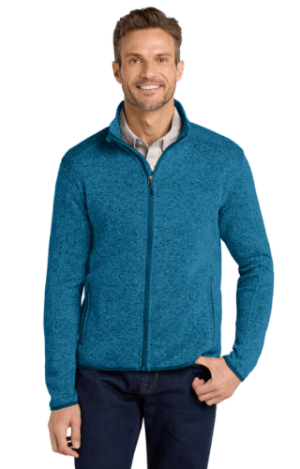 F232 - Port Authority® Sweater Fleece Jacket