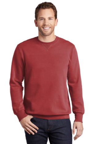 PC098 - Port & Company® Beach Wash® Garment-Dyed Crewneck Sweatshirt