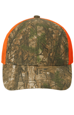 C930 - Port Authority® Structured Camouflage Mesh Back Cap