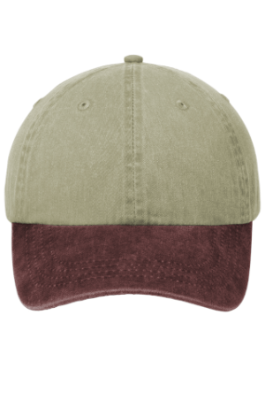 CP83 - Port & Company® -Two-Tone Pigment-Dyed Cap